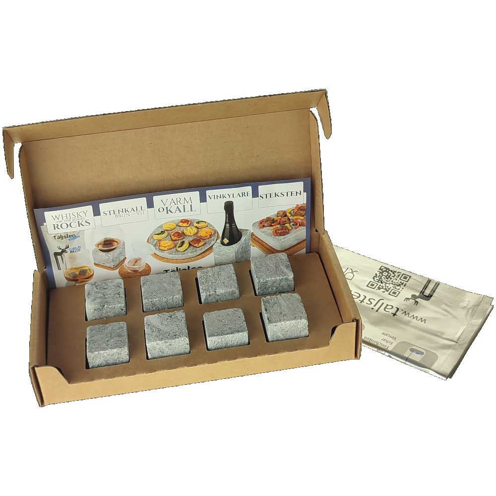 Taljsten 8 pières à whisky